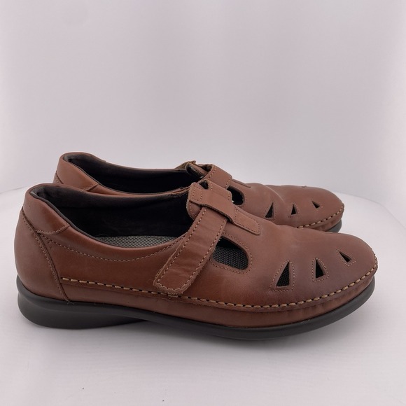 SAS Women's Roamer Slip-on Shoes‎ Size 8.5 M Brown Comfort Mary Jane - Picture 6 of 10